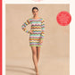 Crochet Pattern 10833 - Cheeky Chevron Minidress in Stories DK