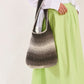 Knitting Pattern 10847 - No Slouch Shoulder Bag in Jewelspun Ombre Aran