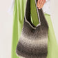 Knitting Pattern 10847 - No Slouch Shoulder Bag in Jewelspun Ombre Aran