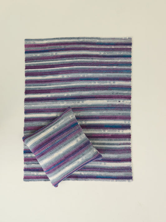 Crochet Pattern 10867 - Blanket & Cushion Cover in Hayfield Spirit Chunky