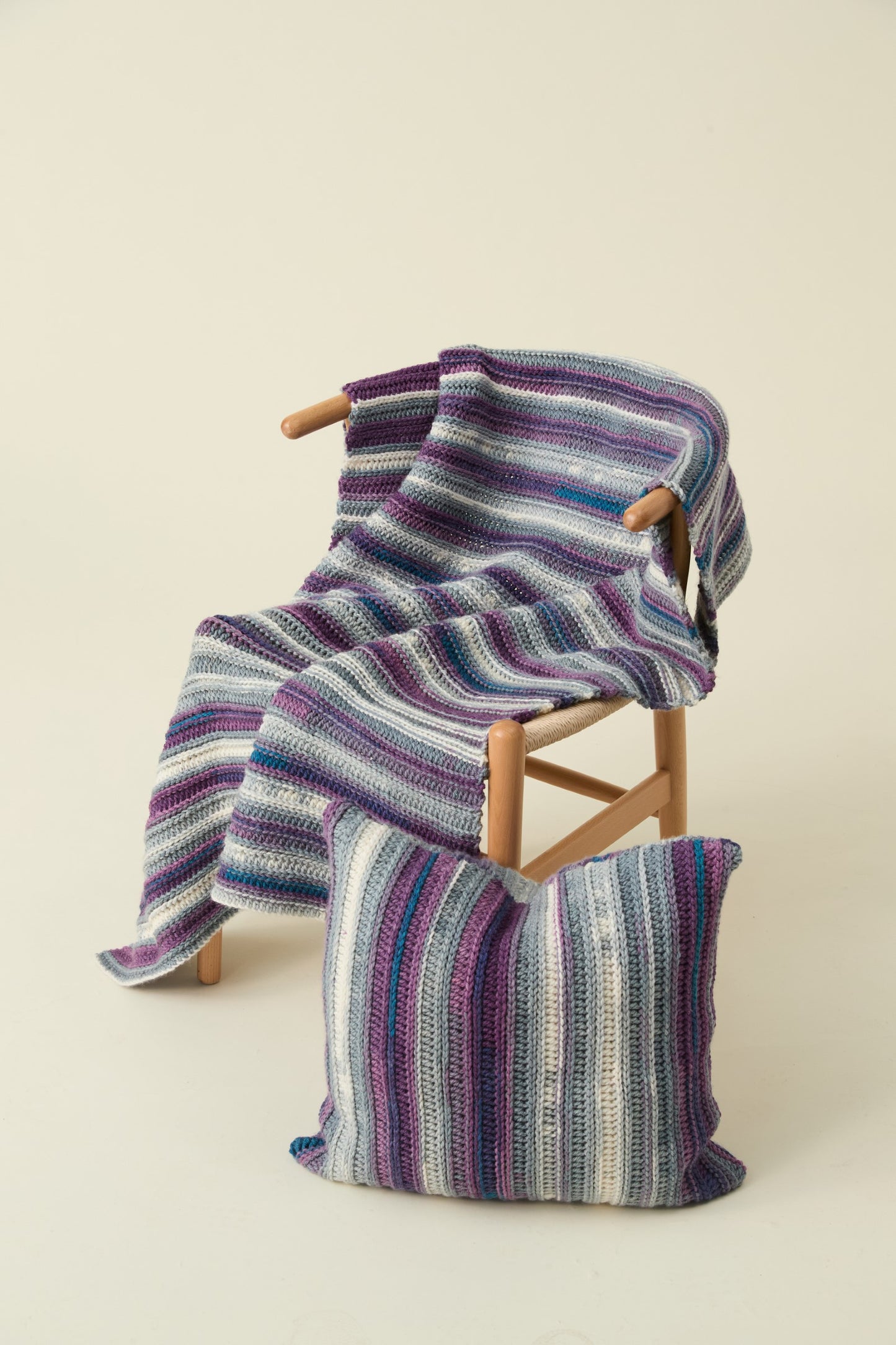Crochet Pattern 10867 - Blanket & Cushion Cover in Hayfield Spirit Chunky