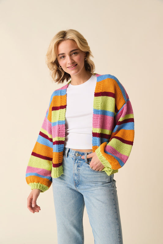 Knitting Pattern 10870 - Cardigan in Sirdar Stories Chunky