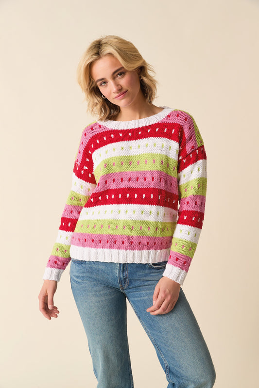 Knitting Pattern 10871 - Sweater in Sirdar Stories Chunky