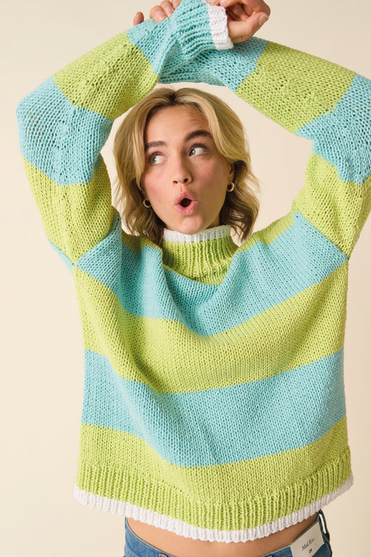 Knitting Pattern 10874 - Sweater in Sirdar Stories Chunky