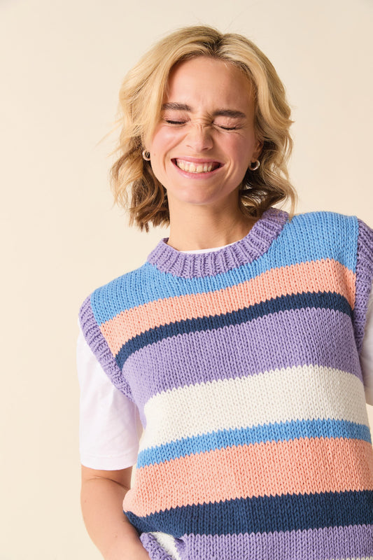 Knitting Pattern 10875 - Vest Top in Sirdar Stories Chunky