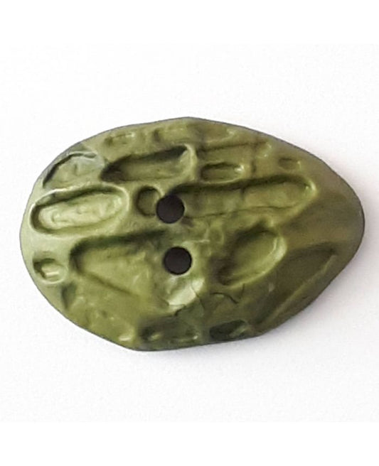 2 Hole Button - 30mm - Green