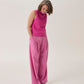 Knitting Pattern 10915 - Honeycomb Cut-Away Vest in Loveful Bio Blend DK