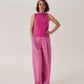 Knitting Pattern 10915 - Honeycomb Cut-Away Vest in Loveful Bio Blend DK