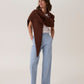 Knitting Pattern 10919 - Clam Shell Ribbed Shawl in Loveful Bio Blend DK