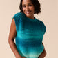 Knitting Pattern 10922 - Shade Shifting Circular Tank in Jewelspun Ombre Aran