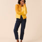 Knitting Pattern 10924 - Off-Set Ombre Cardigan in Jewelspun Ombre Aran