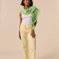 Knitting Pattern 10926 - Crescent Glow Crochet Shawl in Jewelspun Ombre Aran