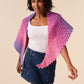 Crochet Pattern 10927 - Gradiant Crochet Shawl in Jewelspun Ombre Aran