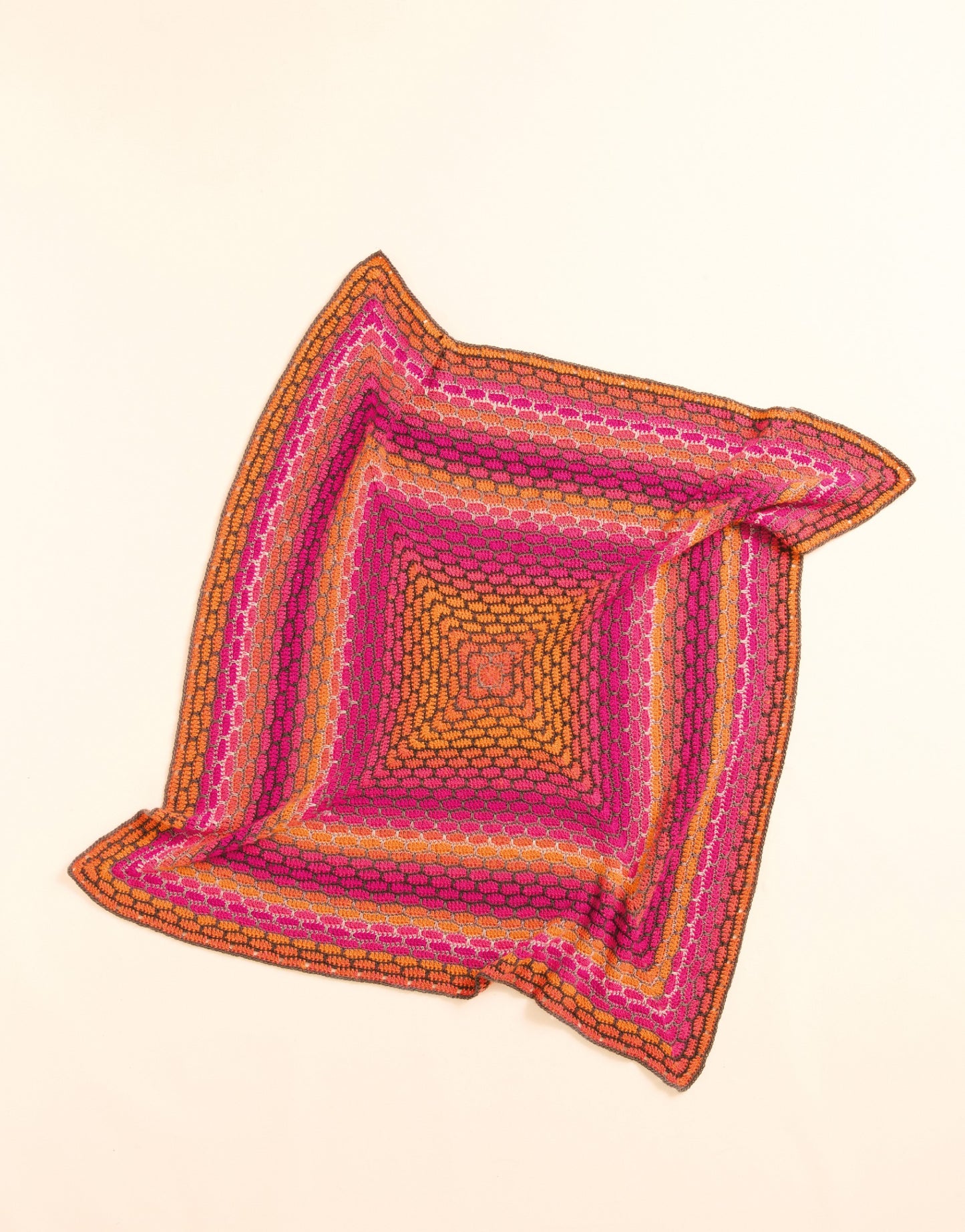 Crochet Pattern 10931 - Spectrum Crochet Blanket in Jewelspun Ombre Aran
