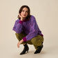 Knitting Pattern 10944 - Ripple Round Neck Sweater in Bonus Marl Chunky