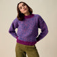 Knitting Pattern 10944 - Ripple Round Neck Sweater in Bonus Marl Chunky