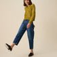 Knitting Pattern 10946 - Twist V Neck Sweater in Bonus Marl Chunky