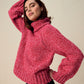 Knitting Pattern 10947 - Meld Roll Neck Sweater in Bonus Marl Chunky