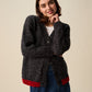 Knitting Pattern 10950 - Swirl V Neck Cardigan in Bonus Marl Chunky