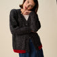 Knitting Pattern 10950 - Swirl V Neck Cardigan in Bonus Marl Chunky