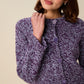 Knitting Pattern 10951 - Twirl Round Neck Cardigan in Bonus Marl Chunky