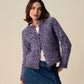 Knitting Pattern 10951 - Twirl Round Neck Cardigan in Bonus Marl Chunky