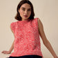 Knitting Pattern 10952 - Twin Round Neck Vest in Bonus Marl Chunky