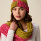 Knitting Pattern 10954 - Doubles Hat & Scarf Set in Bonus Marl Chunky