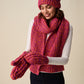 Knitting Pattern 10955 - Together Hat, Scarf, & Mitts in Bonus Marl Chunky