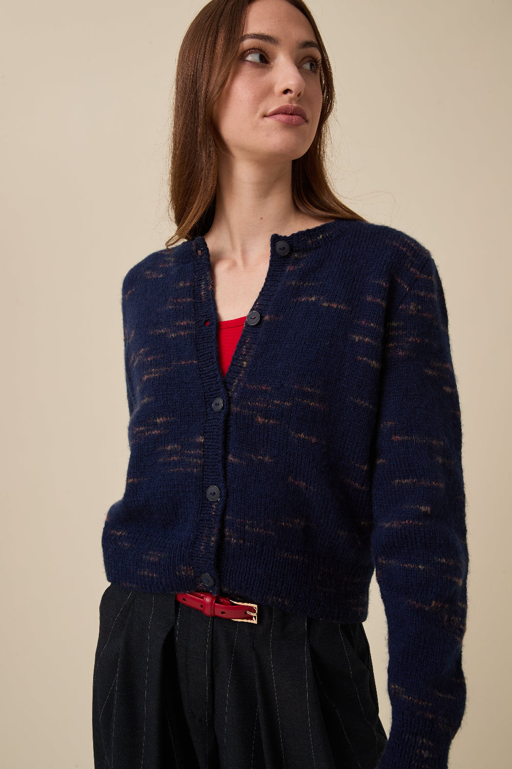 Knitting Pattern 10957 - Candlelight Cardigan in Embers DK