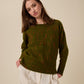 Knitting Pattern 10963 - Glimmer Sideways Sweater in Embers DK