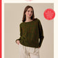 Knitting Pattern 10963 - Glimmer Sideways Sweater in Embers DK
