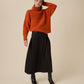 Knitting Pattern 10964 - Comet Roll Neck Sweater in Embers DK