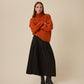 Knitting Pattern 10964 - Comet Roll Neck Sweater in Embers DK