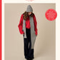 Knitting Pattern 10965 - Match Hat & Scarf Set in Embers DK