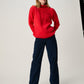 Knitting Pattern 10966 - Rise High Neck Sweater in Bio Blend Chunky