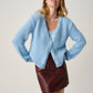 Knitting Pattern 10967 - Stem V-Neck Cardigan in Bio Blend Chunky