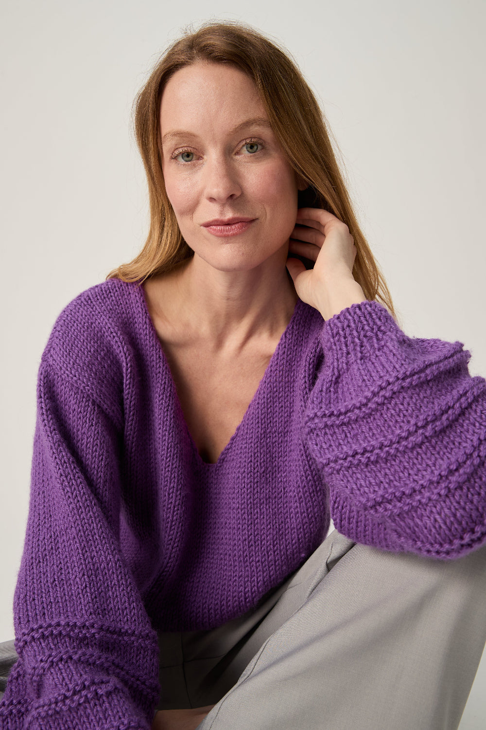 Knitting Pattern 10970 - Perennial Sweater in Bio Blend Chunky
