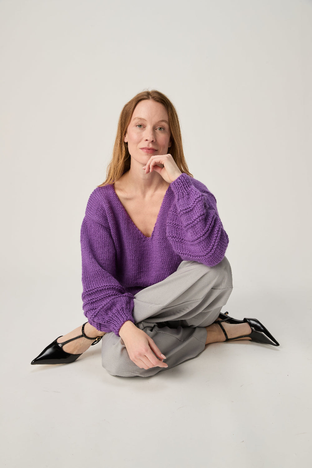 Knitting Pattern 10970 - Perennial Sweater in Bio Blend Chunky
