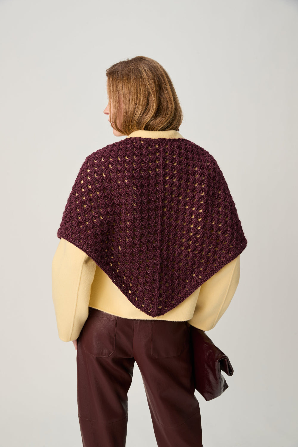 Knitting Pattern 10973 - Canopy Shawl in Bio Blend Chunky