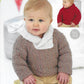 Knitting Pattern 1251 - Sweaters in Snuggly Snowflake Chunky