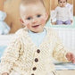 Knitting Pattern 1374 - Cardigans in Snuggly DK