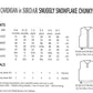 Knitting Pattern 1411 - Sweater & Cardigan in Snuggly Snowflake Chunky