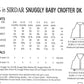Knitting Pattern 1485 - Cardigans in Snuggly Baby Crofter DK