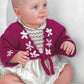 Knitting Pattern 1698 - Baby Cardigan in Snuggly 4 Ply