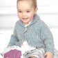 Knitting Pattern 1744 - Cardigans in Tiny Tots DK