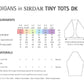 Knitting Pattern 1744 - Cardigans in Tiny Tots DK