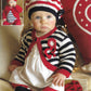 Knitting Pattern 1866 - Cardigan, Beret, & Shoes in Baby Bamboo DK