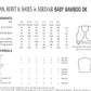 Knitting Pattern 1866 - Cardigan, Beret, & Shoes in Baby Bamboo DK