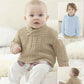 Knitting Pattern 4664 - Sweaters in Snuggly Baby Bamboo DK